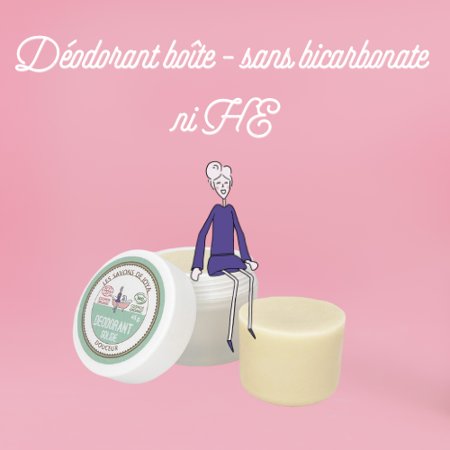 Déodorant sans HE ni bicarbonate