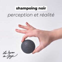 Couleur de shampoing et perception, quand le noir fait débat.