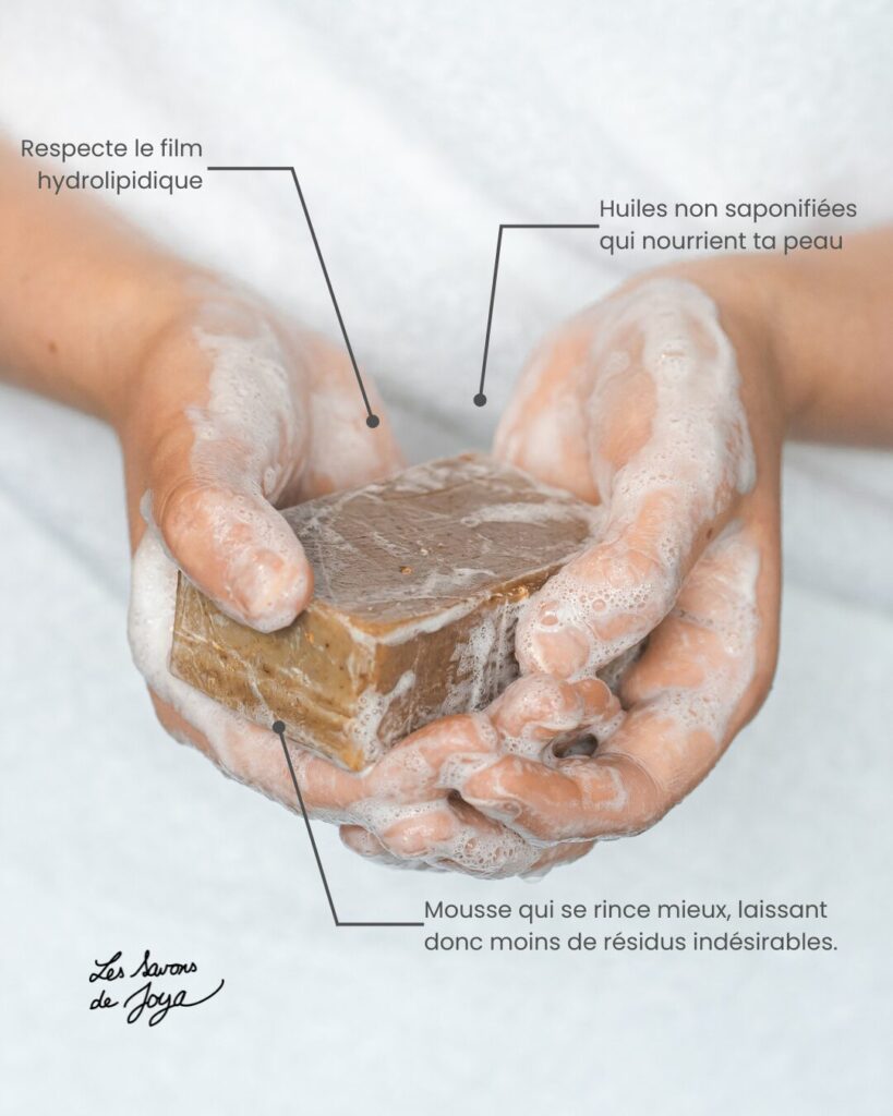 Adopter le savon à froid