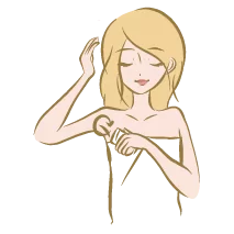 Il suffit en effet de faire rouler le stick sous les aisselles, en procédant à des mouvements de haut en bas et de droite à gauche. Une fine couche de produit va ainsi se déposer sur votre peau et réguler votre transpiration tout en la rendant inodore.