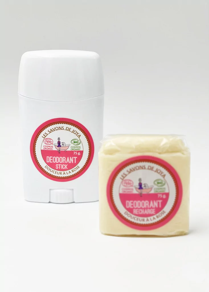 Déodorant stick - A la Rose & Sans bicarbonate*