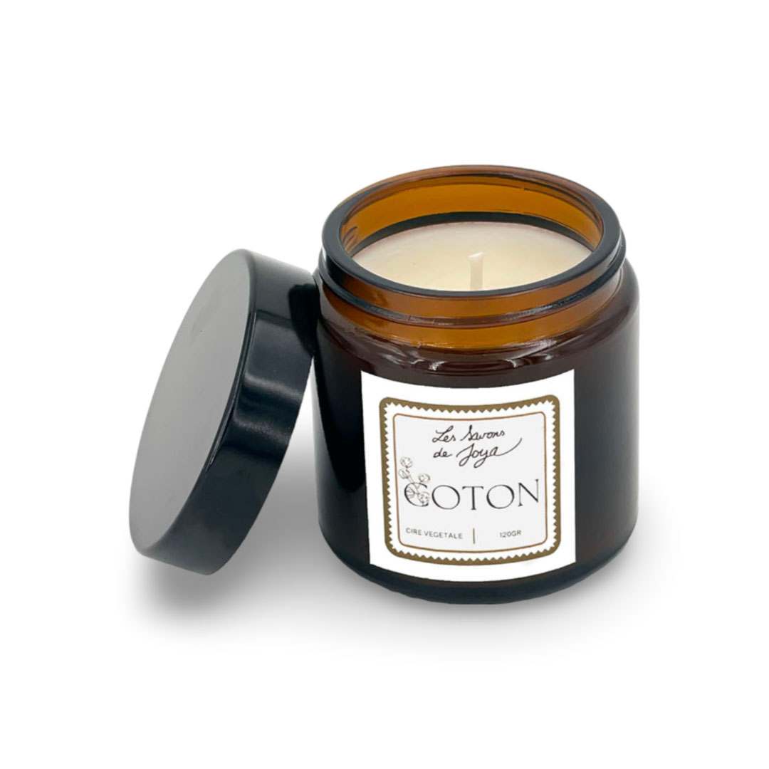 Bougie d'ambiance Coton