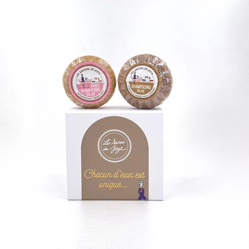 Coffret soin des cheveux : shampoing et après-shampoing