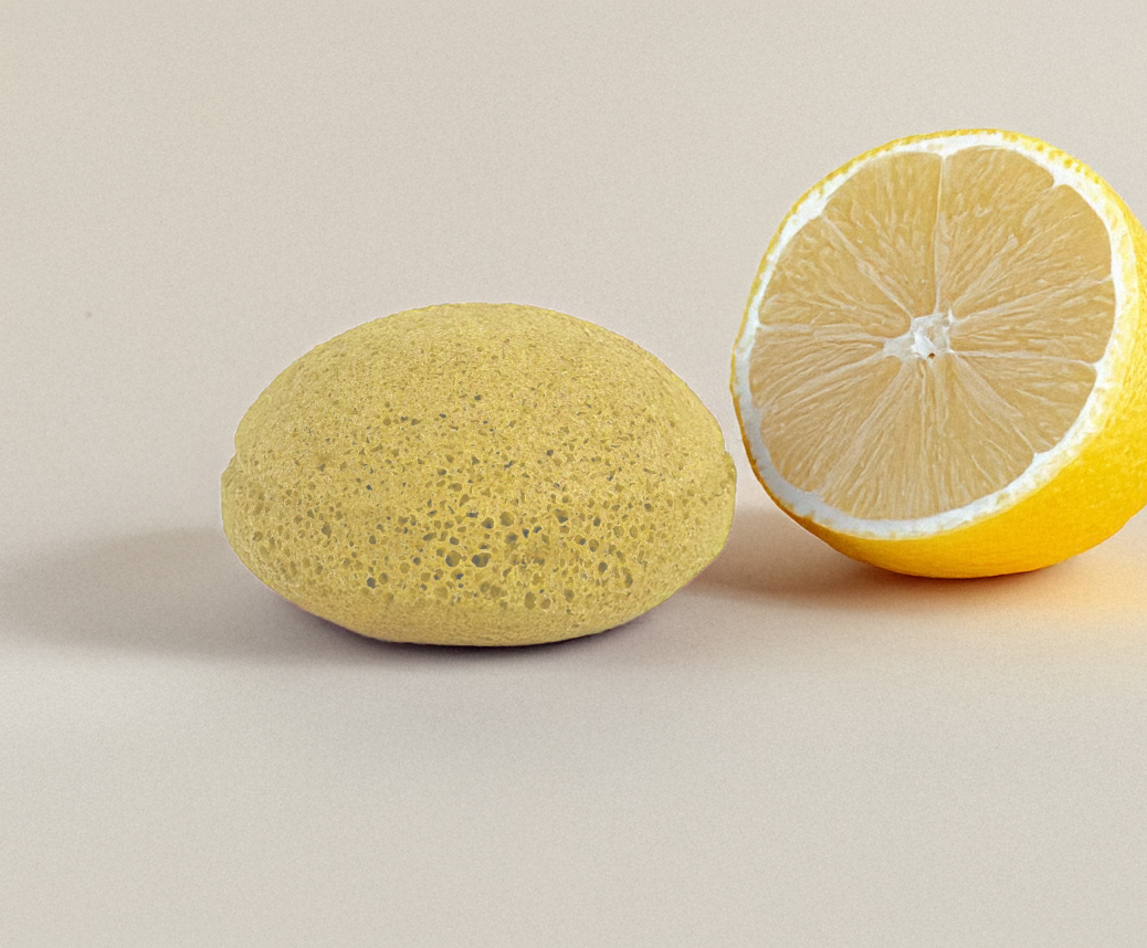 Eponge Konjac - Citron