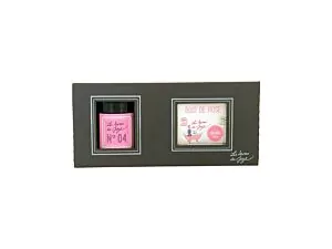 COFFRET BOUGIE - Bois de rose