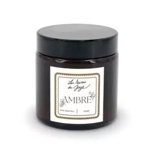 Bougie ambre Les Savons de Joya.