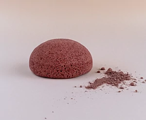Eponge Konjac - Argile Rouge