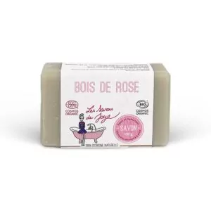 Savon bois de rose de 100 grammes et 100% d'origine naturelle.