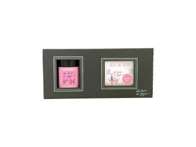 COFFRET BOUGIE - Bois de rose