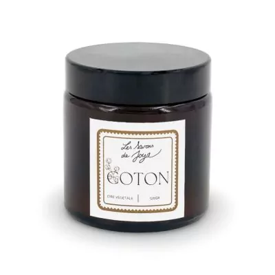 Bougie coton Les Savons de Joya.