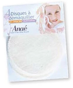 Disques à démaquiller lavables réutilisables Anaé