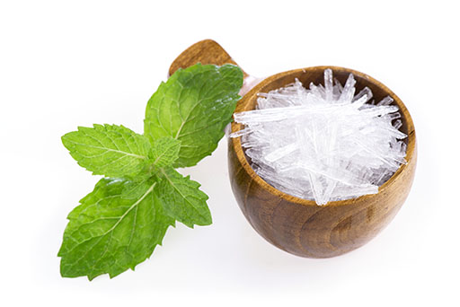 Cristaux de menthol