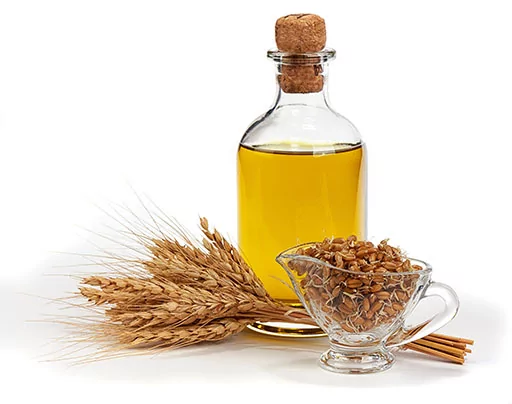 Triticum vulgare germ oil ou huile végétale de germe de blé bio