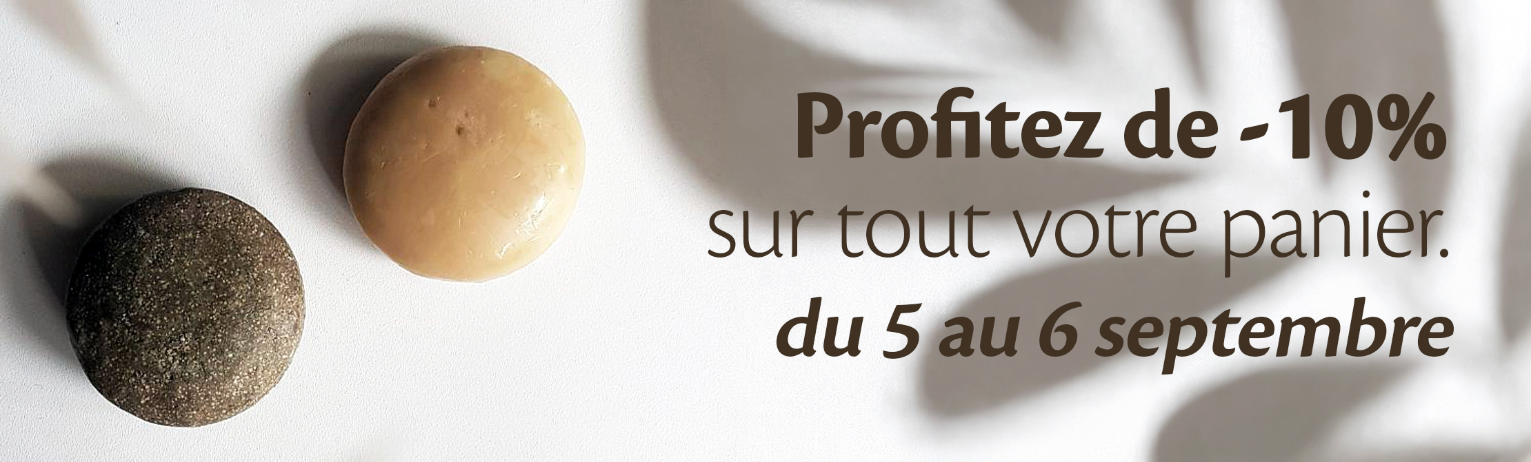 -10% sur la boutique 