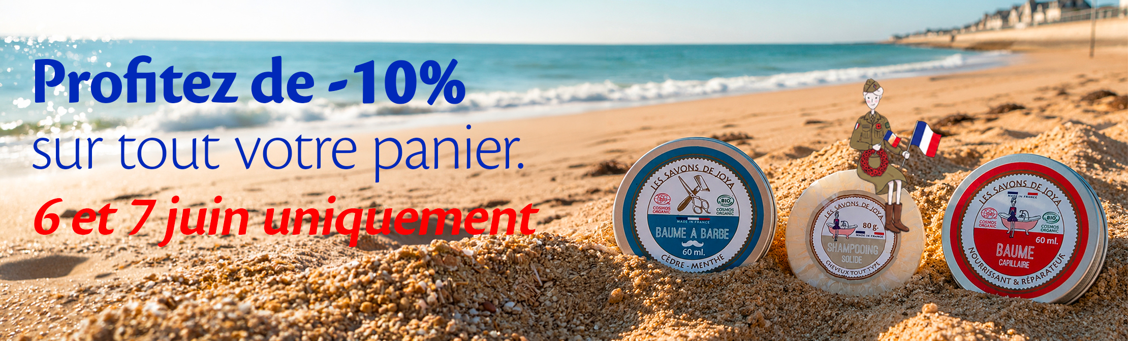 débarquement de -10%