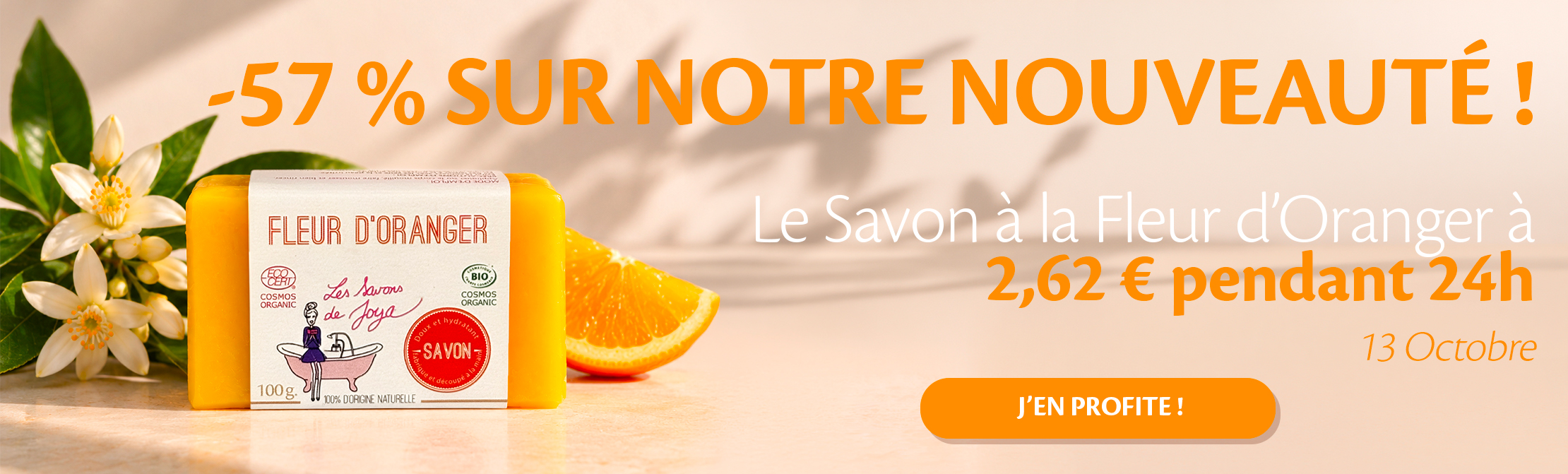 -57% Fleur d'Oranger