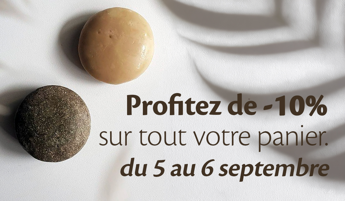 -10% sur la boutique 