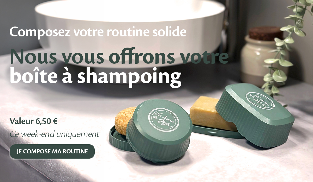 Boîte à shampooing OFFERTE