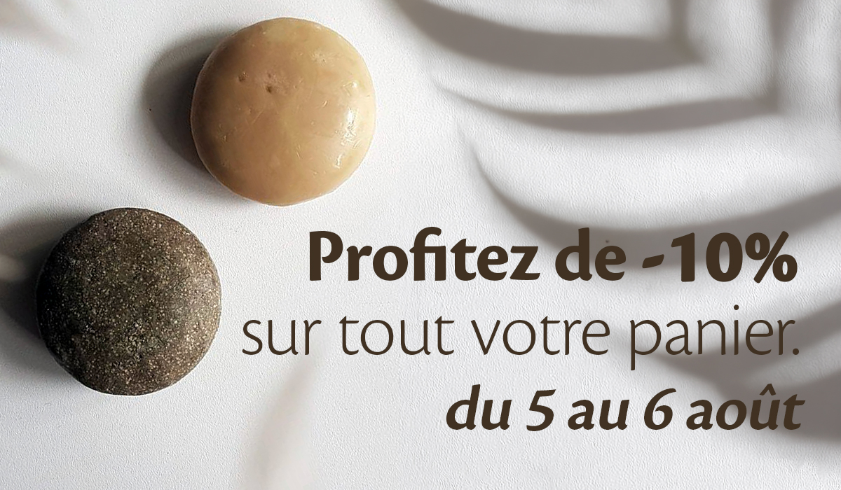 -10% sur la boutique 